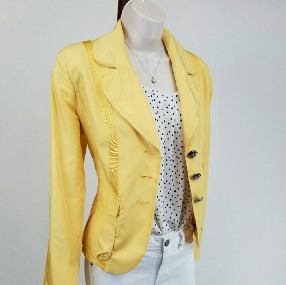 Katherine Barclay Yellow Jacket, Size XS